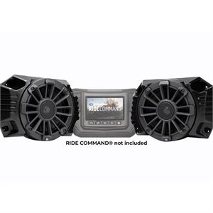 MB Quart MBQRG-STG2-RC-1 6.5 Inch 2 Way Amplified 400 Watt STAGE 2 2018 - UP Polaris RANGER Tuned System designed for RIDE COMMAND