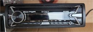 Sony MEX-XB100BT CD receiver With Bluetooth And High Power 40W RMS X 4 amplifier And 5V RCA Outputs