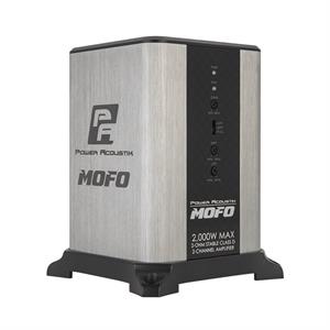 Power Acoustik MOFO2-2KD 2 x 200W RMS at 4 Ohms Class D Tower Amplifier 2000W Max