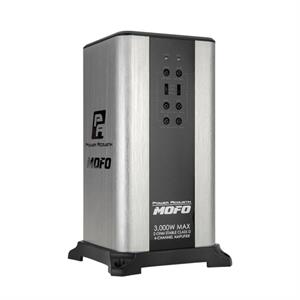 Power Acoustik MOFO4-3KD 4 x 190W RMS at 4 Ohms Class D Tower Amplifier 3000W Max