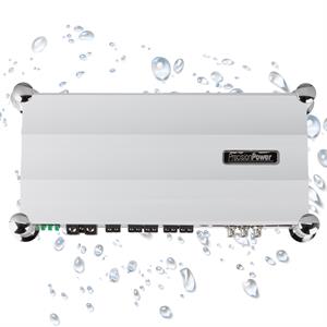 Precision Power PPI MPA1000.5D ATOM 4 x 60W RMS at 4 Ohms + 1 x 450W RMS (2Ohms) Compact 5 Channel Marine Amplifier