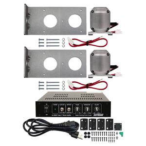 Earthquake MQB-HTK2 Bass Shaker Kit with XJ-300ST Amplifier and 2x MQB-1 Bass Shakers / Transducers