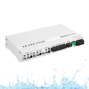 Soundstream MR5.2000D Rubicon Nano Marine 4 x 75W RMS at 4 Ohms +  500W (2Ω) Class D 5-Channel Amplifier , White
