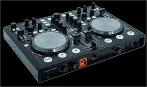 Mr DJ MVDJ-8000 MIDI-Over-USB DJ Software Controller / Integrated Audio Interface includes Virtual DJ Software LE Edition
