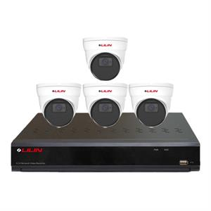 Lilin NE304T54-1TB 4CH 5MP CAMERA KIT 1TB