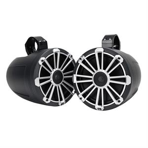 MB Quart NPT1-120 Nautic Premium 8 Inch 70W RMS 2 Way Marine Wake Tower Speakers 140W Max PAIR