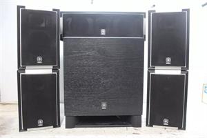 Yamaha NS-AP5705BLS & NS-AP5705BLF Home Theater Pack 5 Speakers