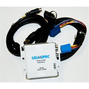 USA SPEC PA11-VW6 iPod / Aux RCA Input Interface for 1998 to 2009 VW and Audi factory radios
