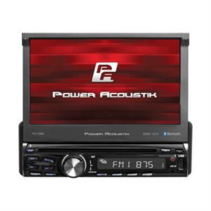 Power Acoustik PD-720B 7 Single DIN Touchscreen DVD, CD / MP3 Receiver w/ Bluetooth 4.0