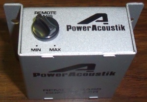 Power Acoustik Amplifier Bass Knob