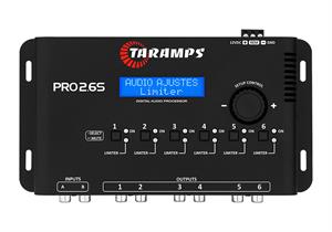 Taramps PRO 2.6S 6 Channel Digital Audio Processor with Crossover, Parametric EQ and LED Readout 