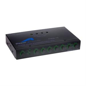 Power Acoustik PWM-19 4 Band Parametric EQ w/ Subwoofer Control & Pulse Width Modulated Power Supply