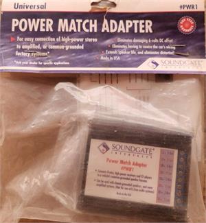 Soundgate PWR1 Power Match Common Ground Adapter