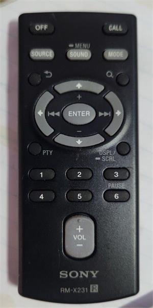 Sony RM-X231 Remote Commander for Select Sony CD and Media Receivers and CD Players