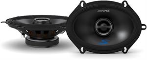 Alpine S-S57 5x7 2 Way 75W RMS Coaxial Speakers 230W Max (Pair)