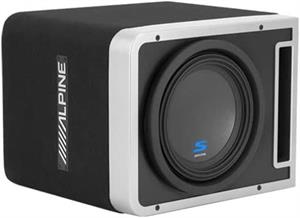 Alpine S-SB10V Single 10 Alpine Halo S-Series Preloaded Subwoofer Enclosure with ProLink