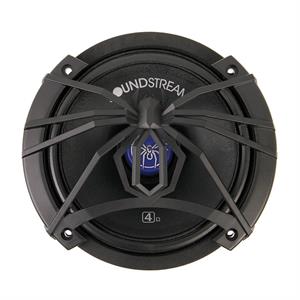 Soundstream SM.650 6.5 Inch 100W RMS Pro Audio Midrange Speakers 200W Max 4 OHM 4 Color Caps PAIR