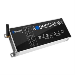 Soundstream ST4.1000DB Stealth 90W RMS x 4 Micro Class D 4 Channel Amplifier with Bluetooth 1000W Max