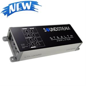 Soundstream ST5.1300D 60W RMS x 4 + 300W (2 Ohm) Micro Class D 5 Channel Amplifier 1300W Max