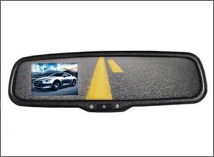Crimestopper SV-9154 Securview 3.5 OEM Replacement Style Rear View Mirror LCD Monitor