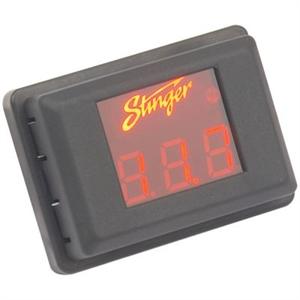 STINGER SVMR 12V 3 Digit Red LED Square Volt Meter