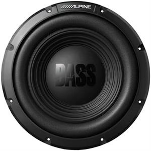 Alpine SWA12S4 BassLine 12 Inch 250W RMS Subwoofer 4 Ohm SVC 750W Max