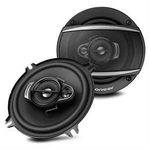 Pioneer TS-A1370F A Series 5.25 50W RMS 3 Way Coaxial Speaker 300W Max PAIR