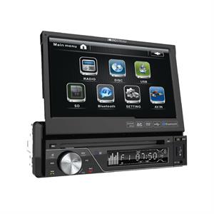 SoundStream VIR-7830B Single DIN 7 Inch Touch Screen LCD / DVD Receiver with USB / 3.5MM / Bluetooth and Android Link
