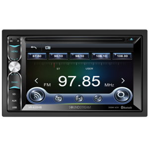 Soundstream VR-620HB 6.2 Inch 2 DIN DVD Receiver with Bluetooth and Android MHL PhoneLink