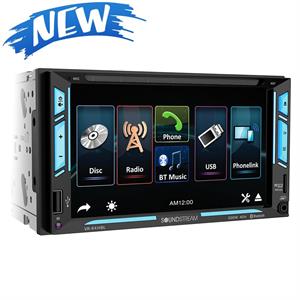 Soundstream VR-64HBL 6.2 Inch DVD Receiver with Bluetooth and USB