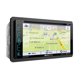 Soundstream VRN-65HB 6.2 Inch 2-DIN GPS / DVD Receiver with Bluetooth and MobileLink X2