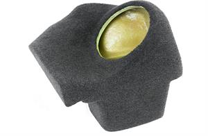 Atrend AFG-112CORV D 2005 - Up Chevy Corvette C6 Single 10 Inch Custom Fiberglass Subwoofer Box Drivers Side