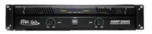 Mr DJ AMP-3800 2 x 275 RMS @ 4 Ohms 2 Channel Professional DJ Power Amplifier 3800W Max