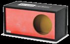Atrend 10LSVB - Red 10 Inch Single Vented SPL - Red Carbon Fiber Custom Subwoofer Box