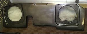 Atrend AF-202-12 2002+ Dodge Ram Quad Cab Dual 12 Up Firing Custom Fiberglass Subwoofer Box