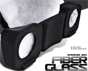 Bassforms BF210AE 2002 - 2006 Chevy / Cadillac Avalanche, Escalade EXT Dual 10 Custom Fiberglass Subwoofer Box