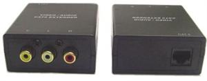 CALRAD 951140 PASSIVE Composite RCA Video L / R Audio Balun Pair