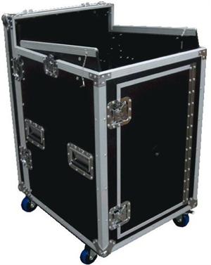 Mr DJ CASE-5000 Portable Chest Style Mixer / CD Case with Rolling Casters