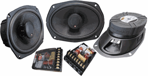 CDT Audio ES-0691CFX Eurosport 6 x 9 150RMS 2 Way Carbon Fiber Audiophile Coaxial Speakers 300W Max 2 Ohm