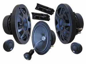 CDT Audio ES-60CV Eurosport 6.5 2 Way Convertible AudioPhile Component Set