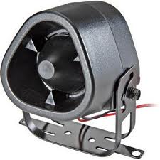 Crimestopper CS-198 20W High Power Mini 6-Tone Siren