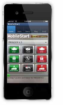 Crimestopper MS-2 MobileStart Add On Smartphone Interface for Remote Start and Combo Systems