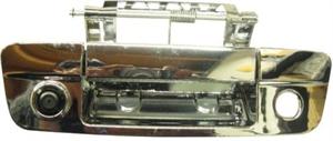 Crimestopper SV-6834.CHR.C Dodge Ram OEM 170 Degree CMOS Tail Gate Handle Color Reverse / Backup Camera Chrome