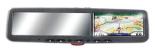Crimestopper SV-9160N.II Navigation Bluetooth Hands-Free Rear View Mirror Replacement with 4.3 LCD