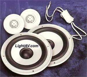 Earthquake MC5 5.25 2 way Marine Component Set Speakers