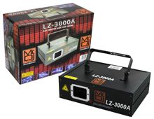Mr DJ LZ-3000A 16 Channel DMX Blue Animation Laser Stage Light
