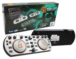 Mr DJ MVDJ-1000S 2 Channel USB DJ Controller with MIXVIBEX (SILVER)