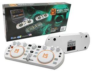 Mr DJ MVDJ-1000W 2 Channel USB DJ Controller with MIXVIBEX