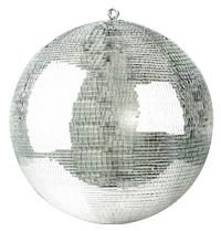 Mr DJ MB10 10 Mirror Ball With Small Glass Tiles And A Solid Core