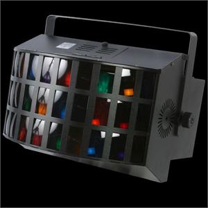 Mr DJ MS-33 30 Multi Color Lens Triple Derby Lighting Effect